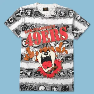 1991 San Francisco 49ers Taz T-Shirt XSmall