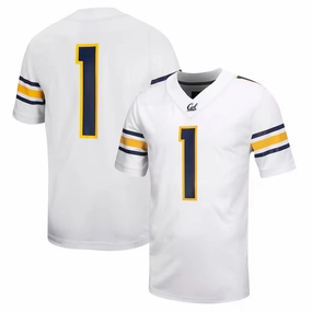 #1 C.Bears Untouchable Football Jersey  White American College Jerseys
