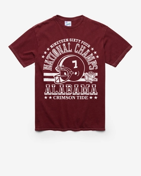 ALABAMA CRIMSON TIDE H-CHAMPS MONOCHROME VINTAGE '47 TUBULAR TEE