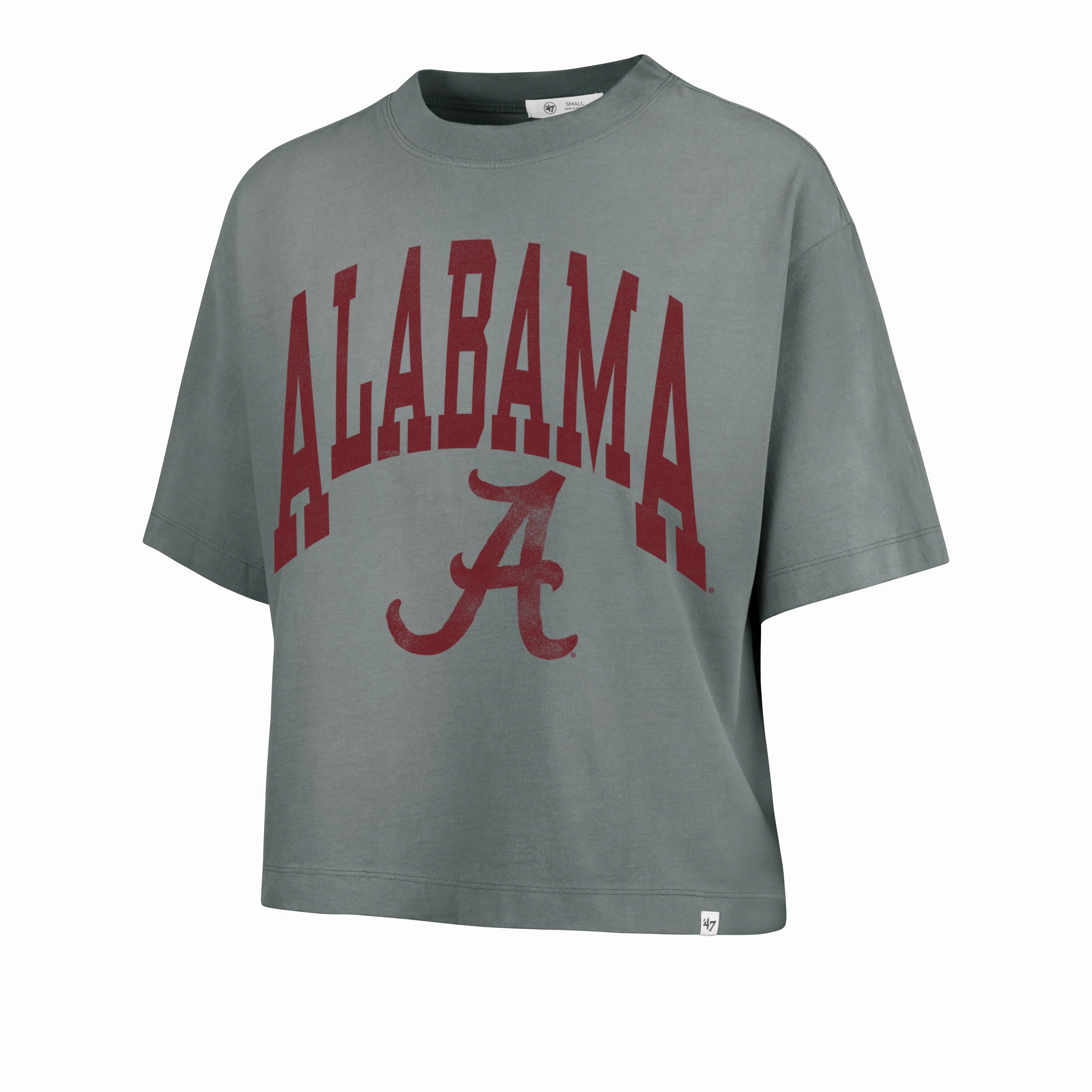ALABAMA CRIMSON TIDE SHALE '47 MONTAUK CROP TEE WOMENS