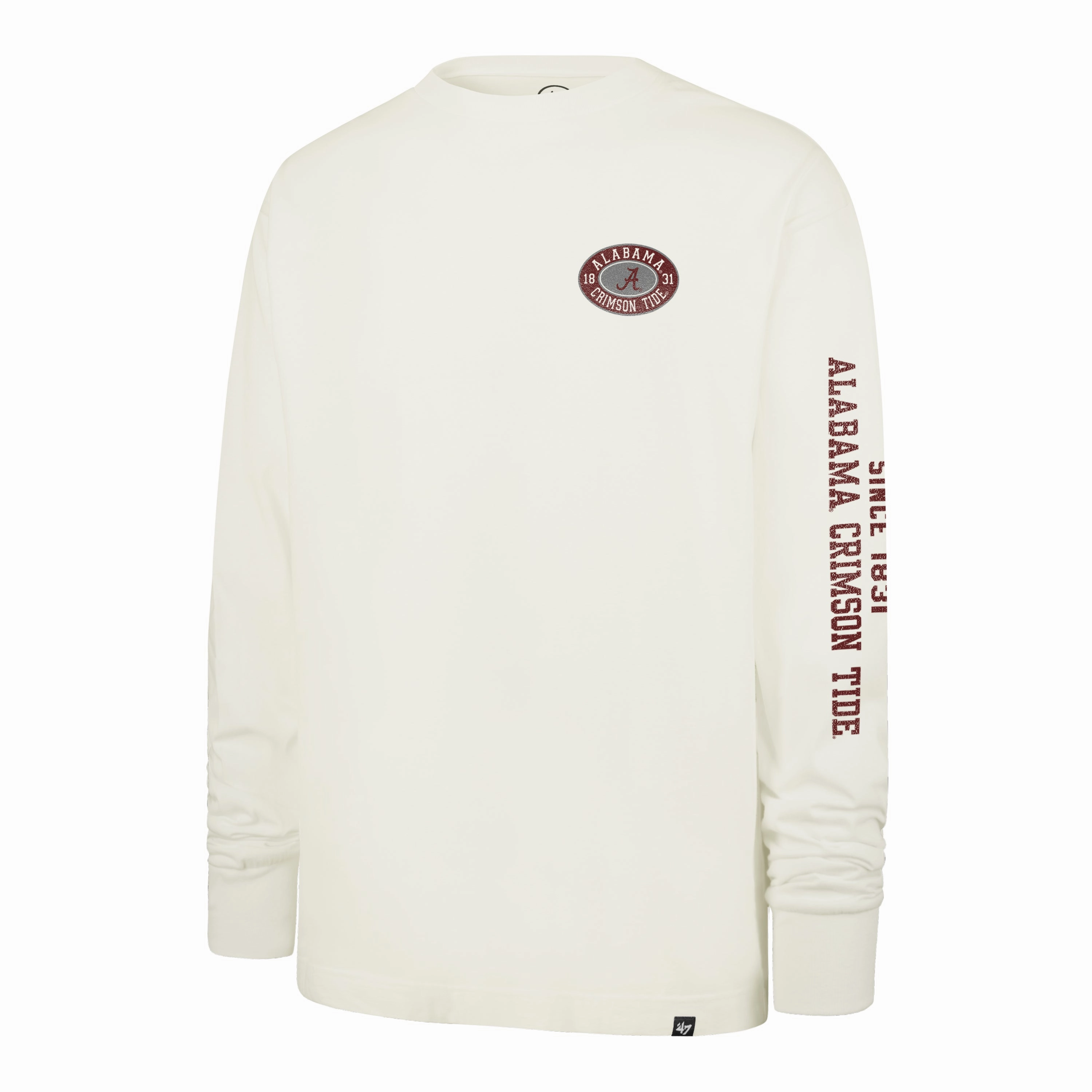 ALABAMA CRIMSON TIDE TIDE SWEEP '47 MONTAUK FOUNDATION LONG SLEEVE TEE