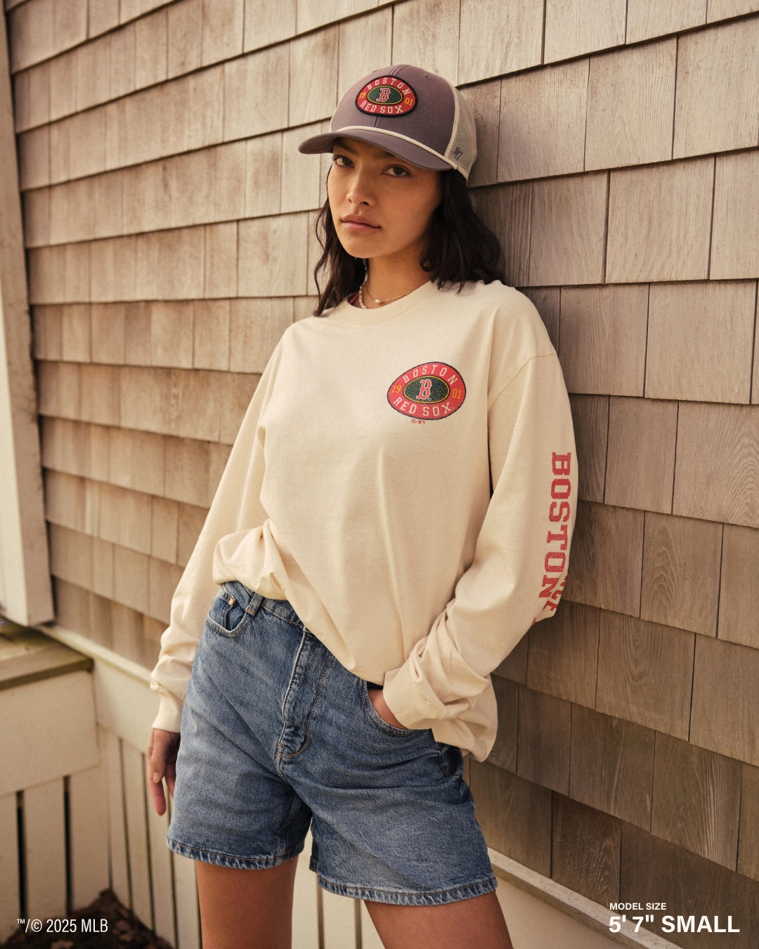 ALABAMA CRIMSON TIDE TIDE SWEEP '47 MONTAUK FOUNDATION LONG SLEEVE TEE