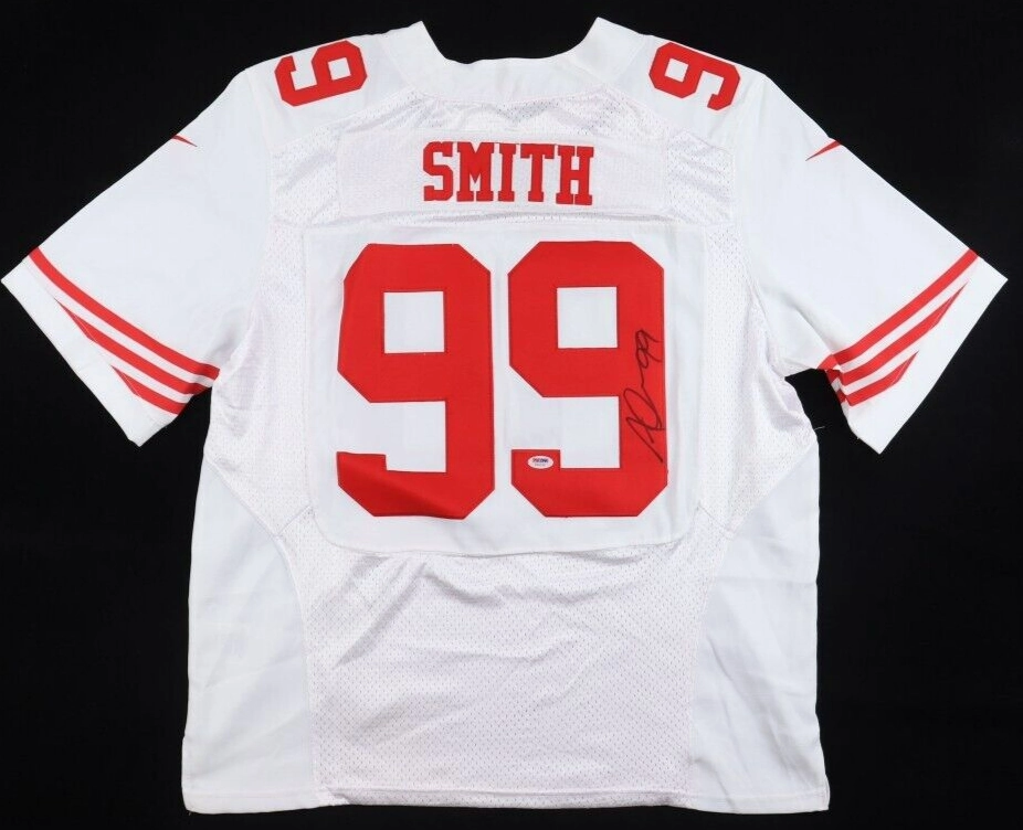 Aldon Smith Signed San Francisco 49ers Nike Jersey (PSA COA) 2012 Pro Bowl LB