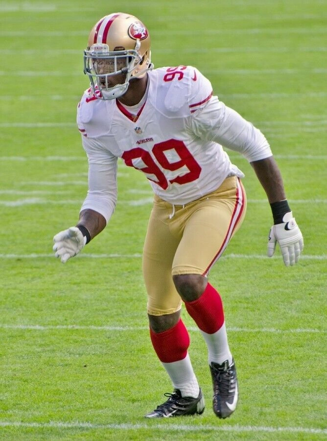 Aldon Smith Signed San Francisco 49ers Nike Jersey (PSA COA) 2012 Pro Bowl LB