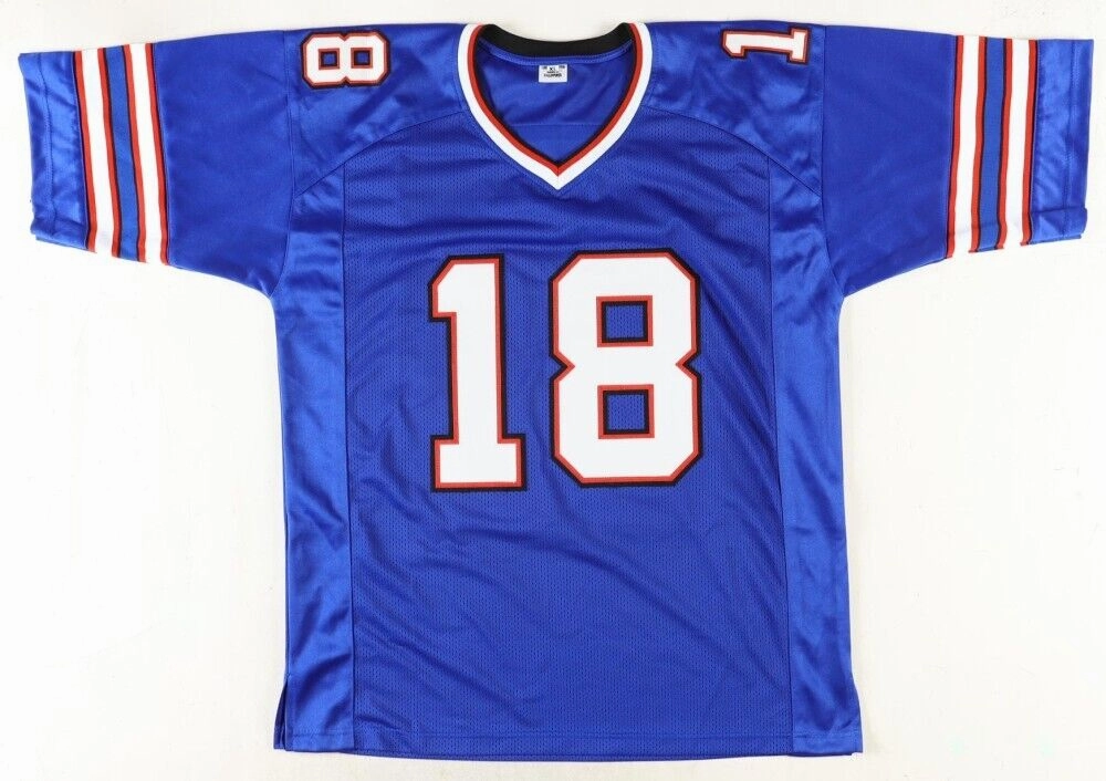Amari Cooper Signed Buffalo Bills Blue Jersey (Beckett) 5xPro Bowl Wide Receiver