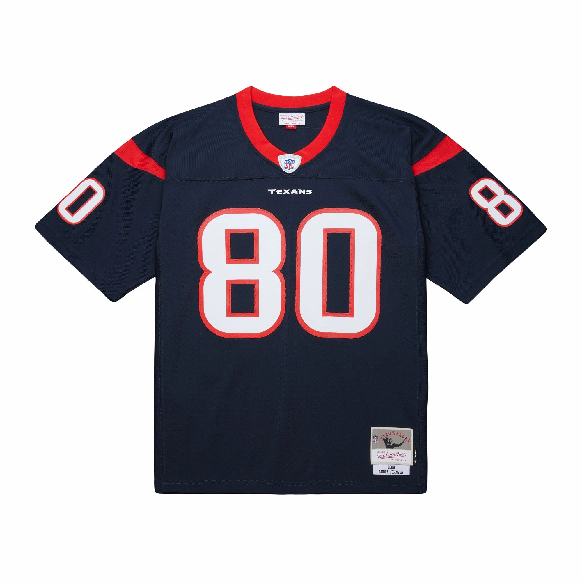 Andre Johnson Houston Texans Mitchell & Ness NFL 2008 Legacy Jersey - Navy