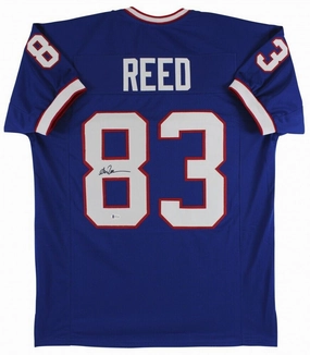 Andre Reed Signed Buffalo Bills Jersey (Beckert) 7??Pro Bowl Receiver (1988?C1994)