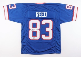 Andre Reed Signed Buffalo Bills Jersey (TSE Hologram) 7??Pro Bowl W.R.