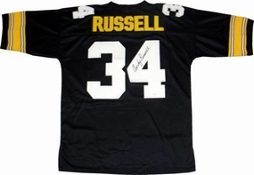 Andy Russell Signed Steelers Jersey (JSA COA) Pittsburgh Linebacker (19631976)