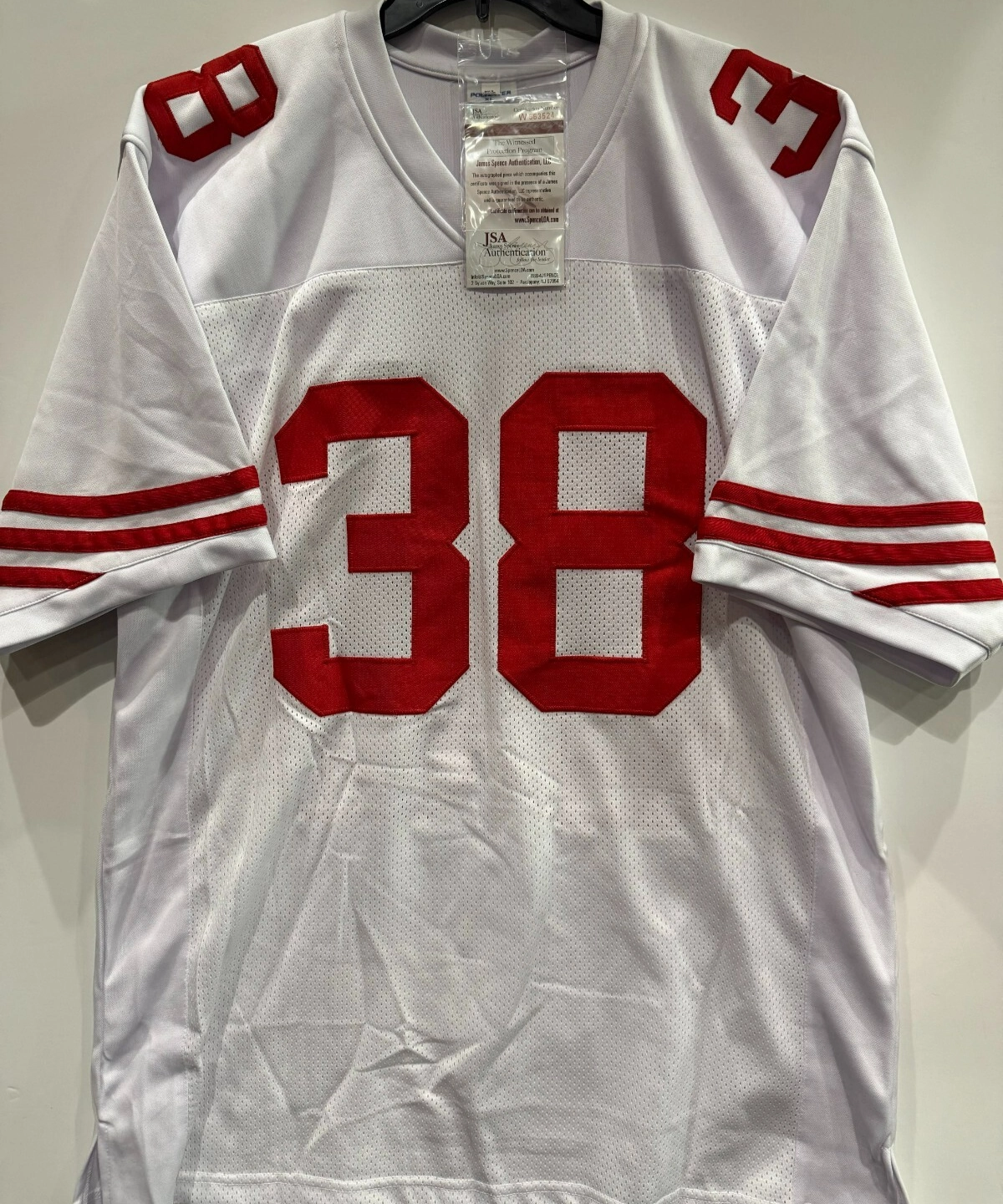 Anquan Boldin Signed San Francisco 49ers Jersey (JSA COA) All Pro Wide Receiver