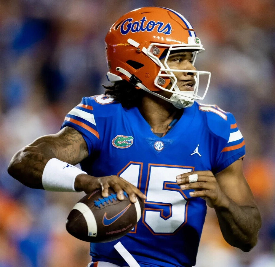 Anthony Richardson Signed Gators Jersey (Beckett COA) 2022 Florida Sophomore Q B