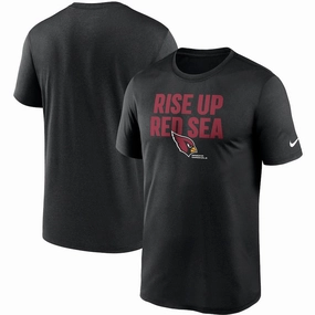 Arizona Cardinals NFL UK Medium Nike Legend Local Phrase Performance T-Shirt - Black