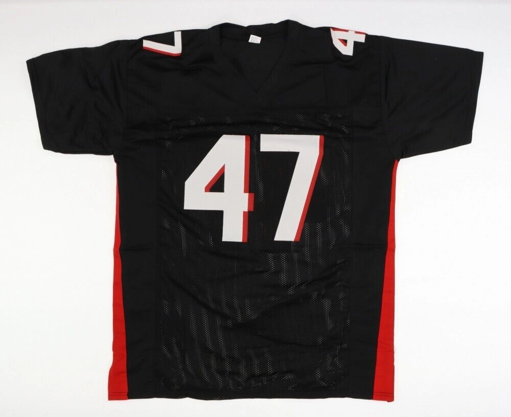 Arnold Ebiketie Signed Atlanta Falcons Black Home Jersey (JSA COA) Penn State LB