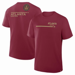 Atlanta United FC MLS Fanatics Corner Kick Legacy T-Shirt - Red