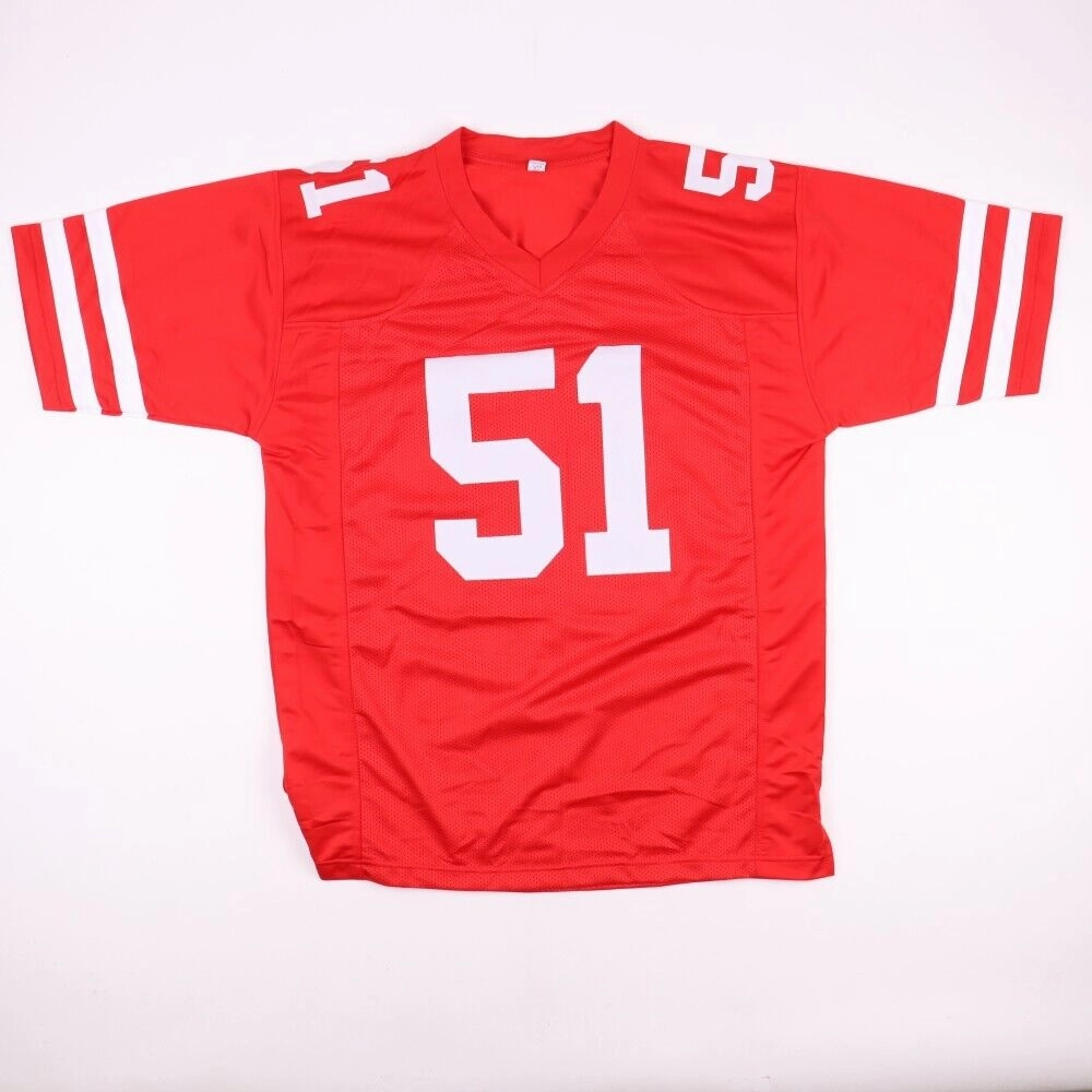 Azeez Al-Shaair Signed San Francisco 49ers Jersey (Beckett) Ex-FAU Linebacker
