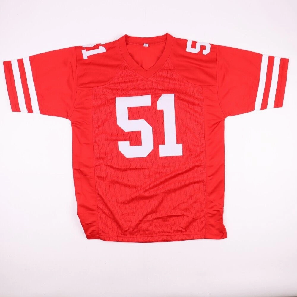 Azeez Al-Shaair Signed San Francisco 49ers Jersey (Beckett) Ex-FAU Linebacker