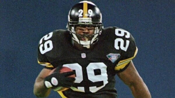 Barry Foster Signed Pittsburgh Steeler Jersey (Beckett) 2Pro Bowl Running Back