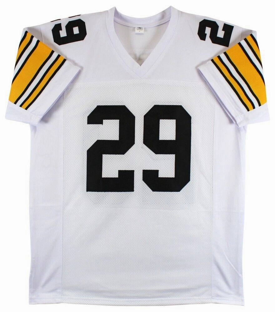 Barry Foster Signed Pittsburgh Steeler Jersey (Beckett) 2Pro Bowl Running Back
