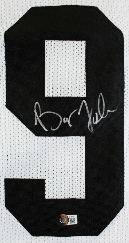 Barry Foster Signed Pittsburgh Steeler Jersey (Beckett) 2Pro Bowl Running Back
