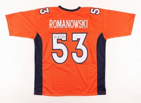 Bill Romanowski Signed Denver Broncos Jersey (JSA COA) 4xSuper Bowl Champion