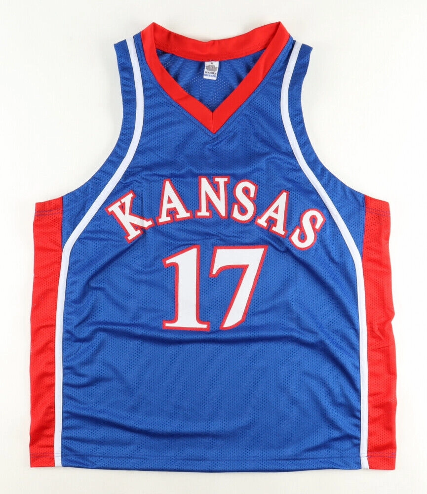Bill Self Signed Kansas Jayhawks Jersey (JSA COA) 2xNational Champion Head Coach
