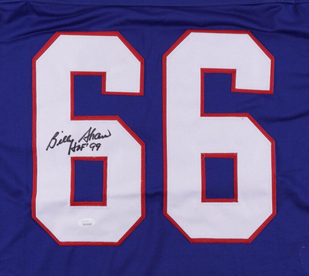 Billy Shaw Signed Buffalo Bills Jersey Inscribd HOF 99 (JSA COA) 8??AFL All-Star