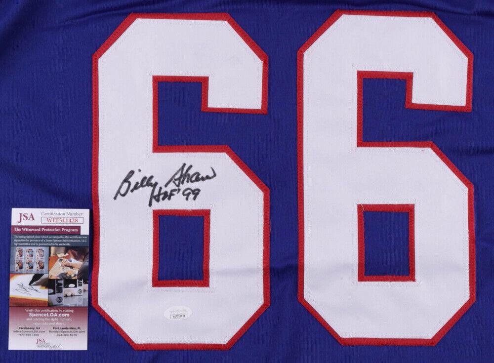 Billy Shaw Signed Buffalo Bills Jersey Inscribd HOF 99 (JSA COA) 8??AFL All-Star