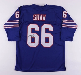 Billy Shaw Signed Buffalo Bills Jersey Inscribd HOF 99 (JSA COA) 8??AFL All-Star