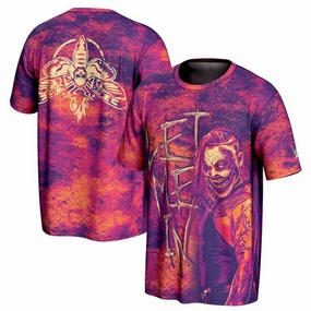 Bray Wyatt WWE ProSphere The Fiend Let Me In T-Shirt - Purple