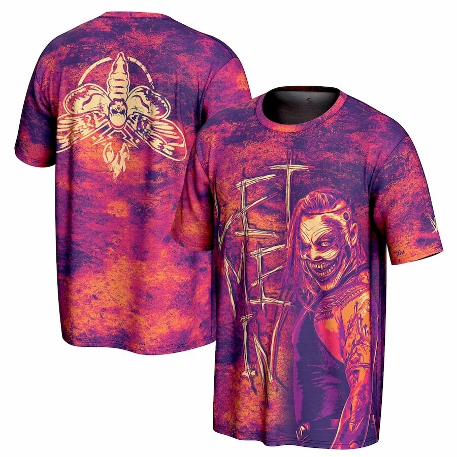 Bray Wyatt WWE ProSphere The Fiend Let Me In T-Shirt - Purple