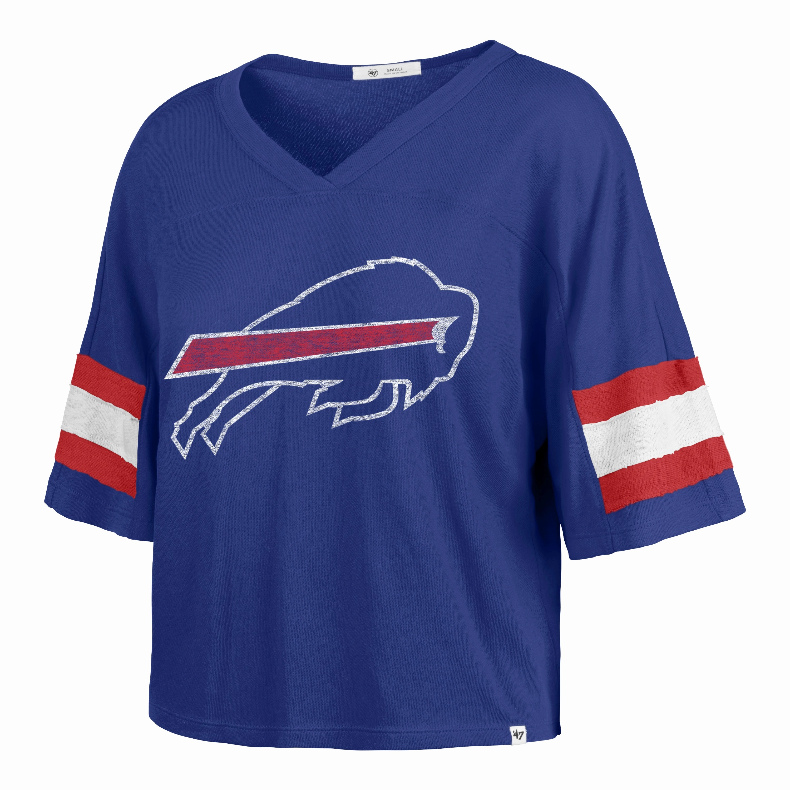 BUFFALO BILLS GRIDIRON PREMIER '47 SCOUT CROP TEE WOMENS