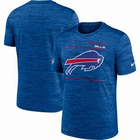 Buffalo Bills NFL UK Medium Nike Sideline Velocity Legend Performance T-Shirt - Royal