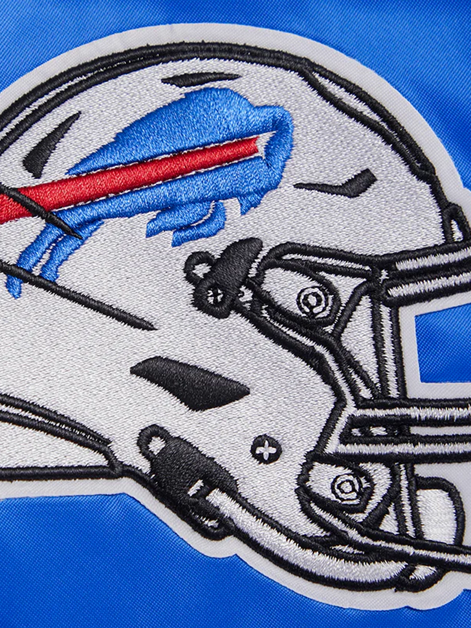 Buffalo Bills Pro Standard NFL Team Classic Satin Button Jacket - Blue