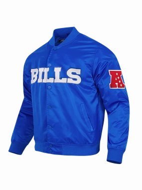 Buffalo Bills Pro Standard NFL Team Classic Satin Button Jacket - Blue