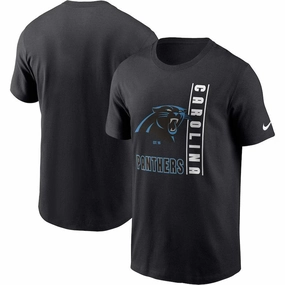 Carolina Panthers Nike Lockup Essential T-Shirt - Black