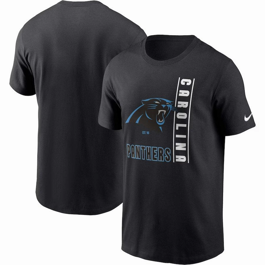 Carolina Panthers Nike Lockup Essential T-Shirt - Black