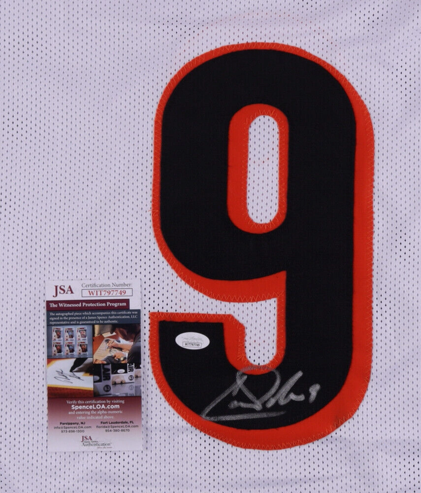 Carson Palmer Signed Cincinnati Bengals Jersey (JSA COA) 3Pro Bowl Q.B.