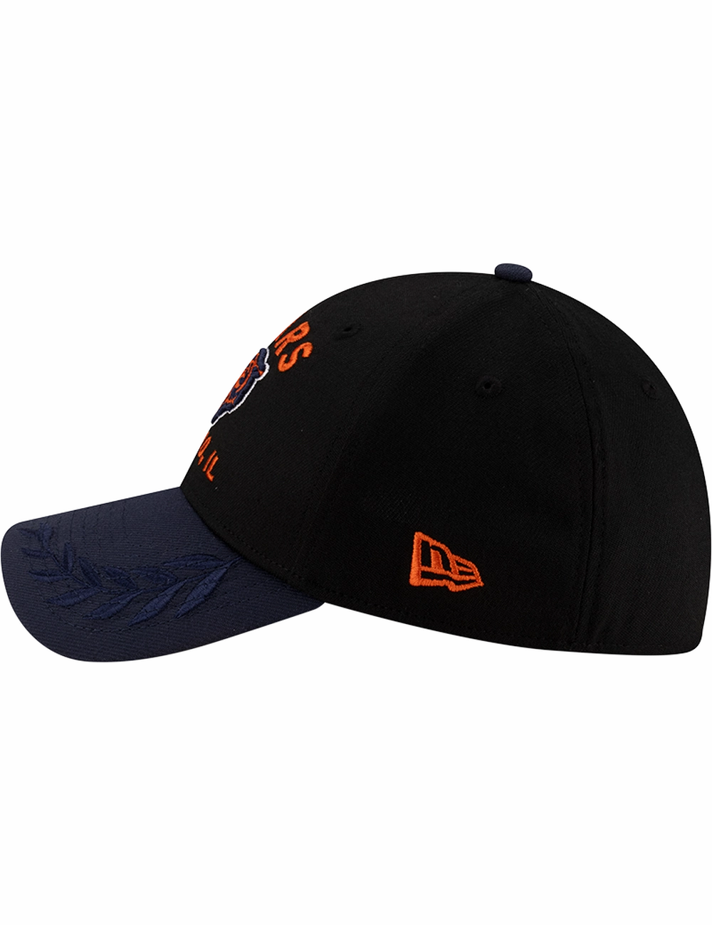 Chicago Bears New Era NFL 25 Draft 39THIRTY Stretch-Fit Hat - Black
