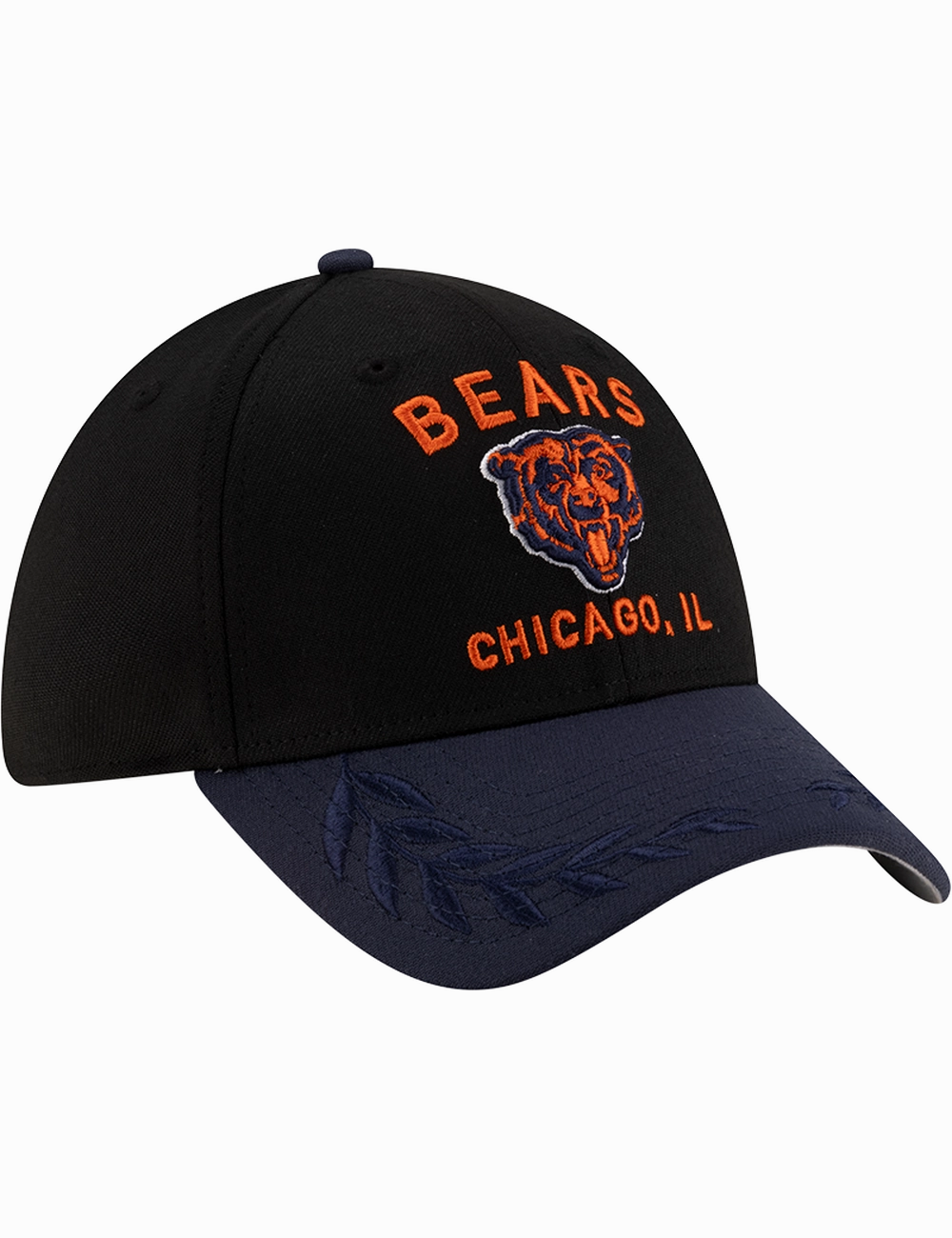Chicago Bears New Era NFL 25 Draft 39THIRTY Stretch-Fit Hat - Black