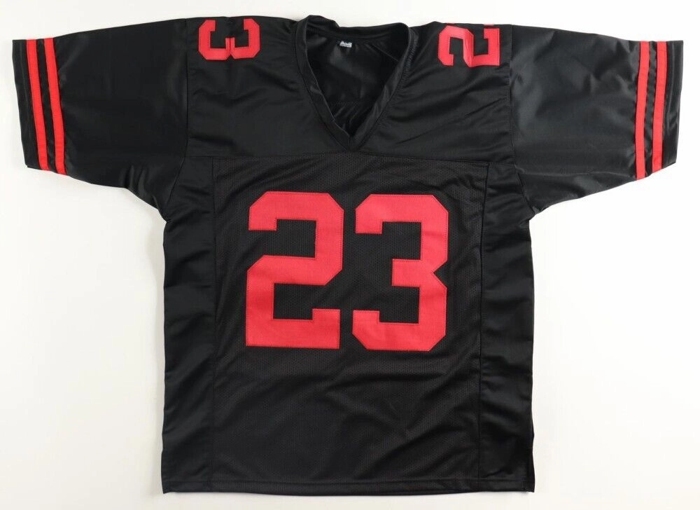 Christian McCaffrey Signed San Francisco 49ers Color Rush Jersey (JSA COA) R.B.