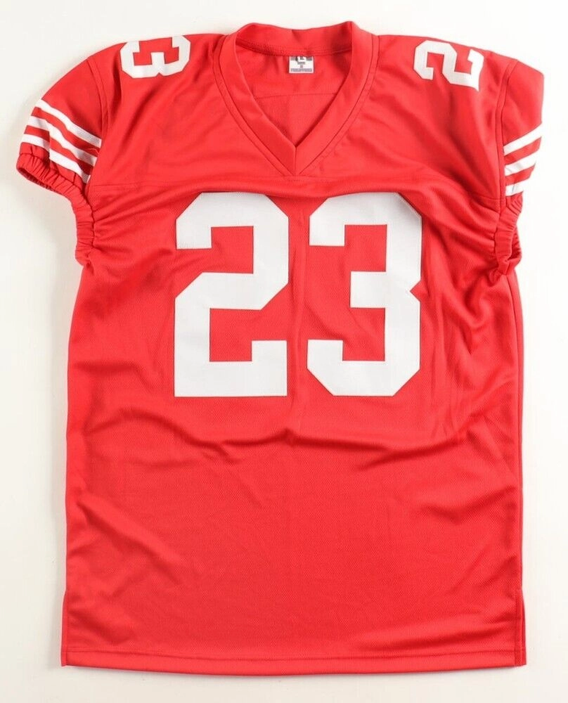 Christian McCaffrey Signed San Francisco 49ers Jersey (Beckett) 2xPro Bowl R.B.