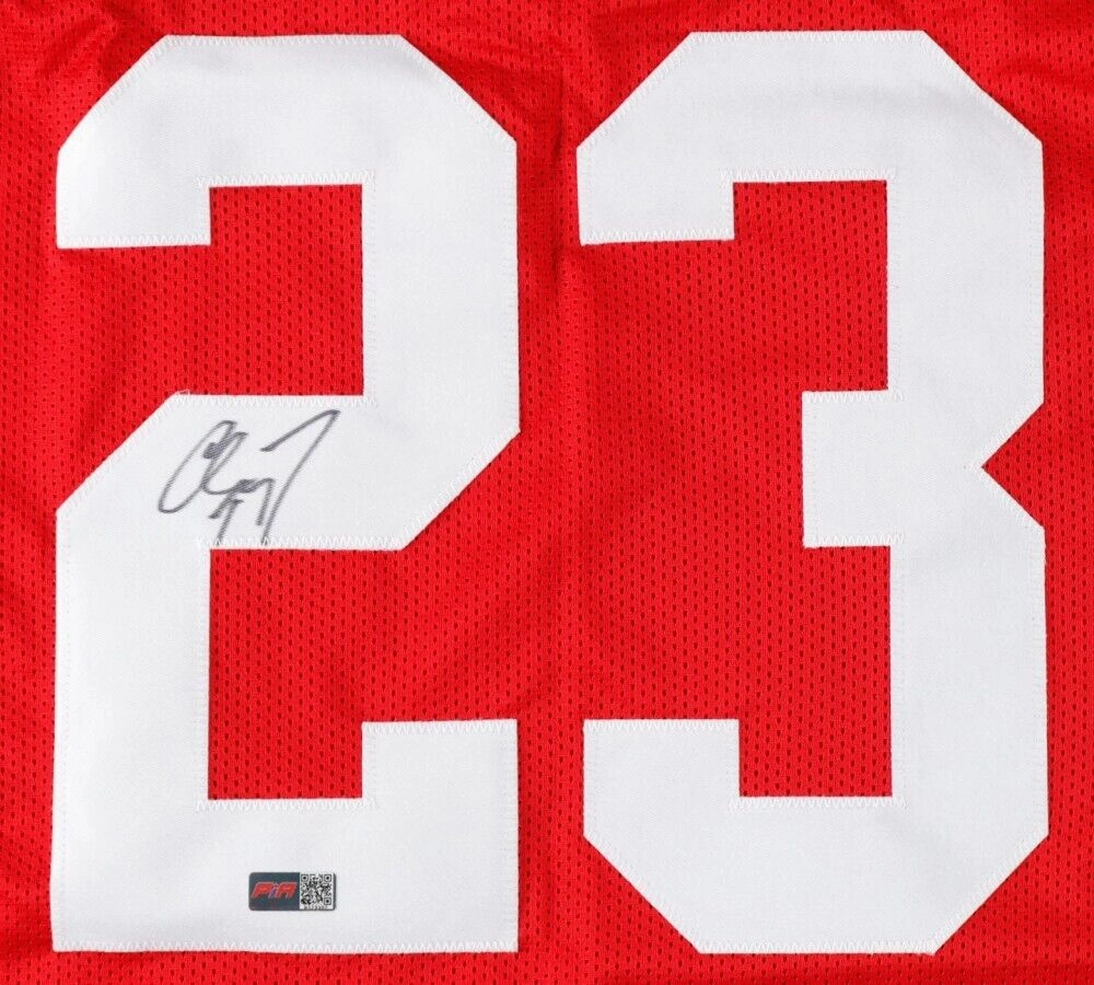 Christian McCaffrey Signed San Francisco 49ers Jersey (PIA) 2xPro Bowl Rnng Back