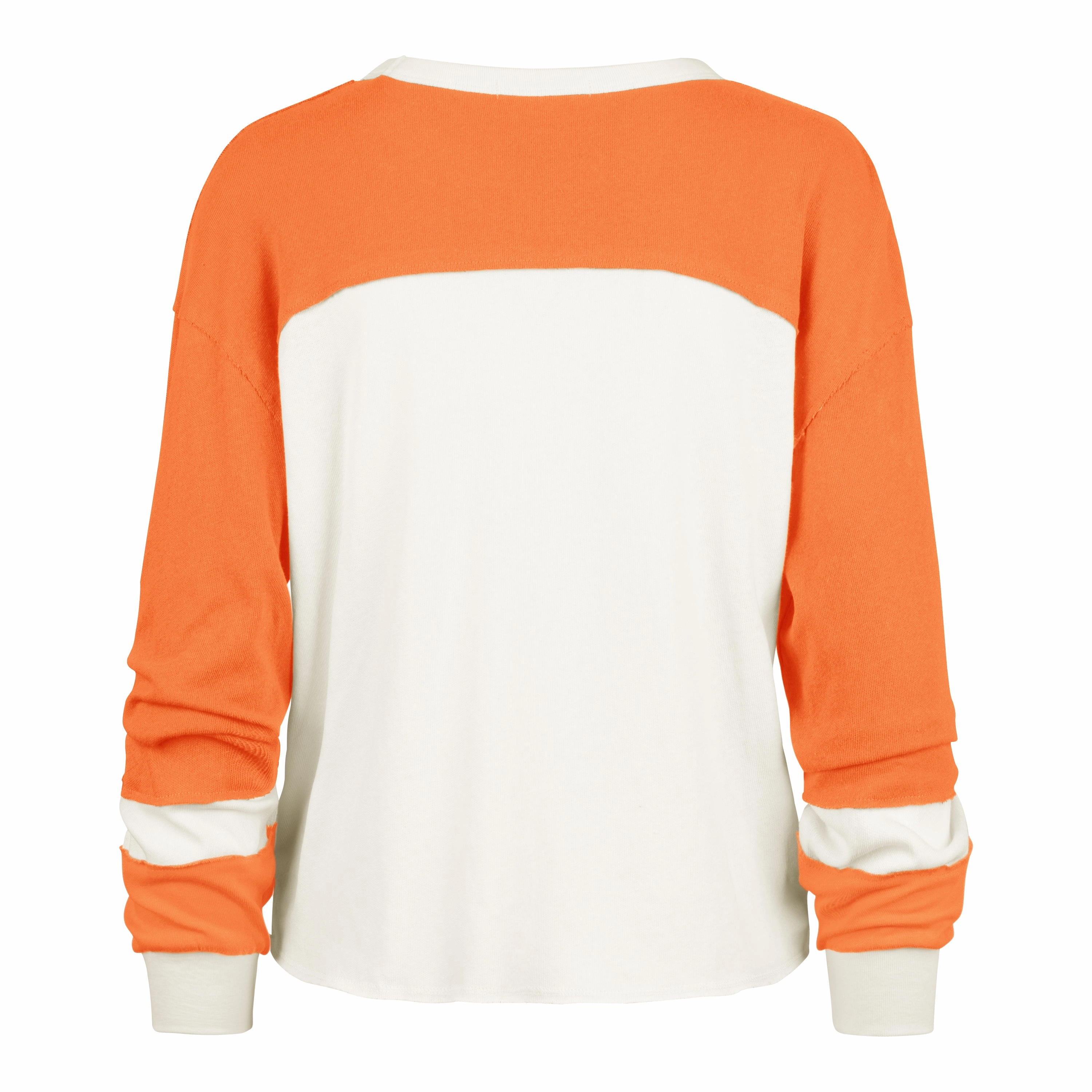 CLEVELAND BROWNS HISTORIC GRIDIRON CURVE '47 TONI LONG SLEEVE TEE WOMENS