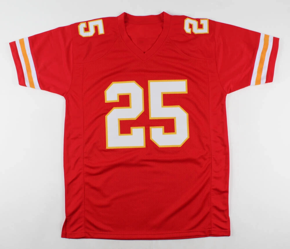 Clyde Edwards-Helaire Signed Kansas City Chiefs Jersey (Beckett COA) #1 Pk LSU