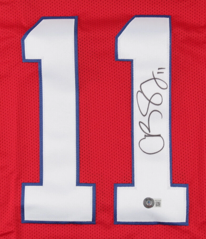Cole Beasley Signed Buffalo Bills Jersey (Beckett Holo) 2nd Team All Pro WR 2020