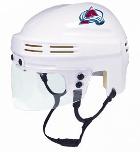 Colorado Avalanche Mini Helmet ?? White