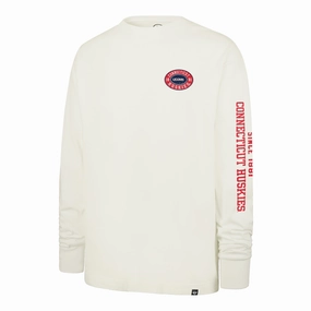 CONNECTICUT HUSKIES UCONN TIDE SWEEP MONTAUK '47 FOUNDATION LONG SLEEVE TEE