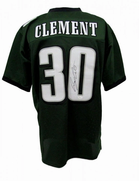 Corey Clement Signed Eagles Green Jersey (JSA COA) Super Bowl champion (LII)
