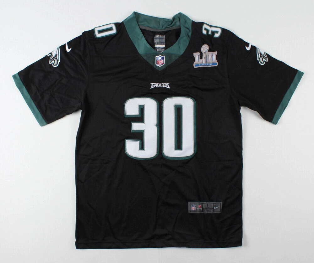 Corey Clement Signed Philadelphia Eagles Super Bowl LII Jersey (JSA COA)
