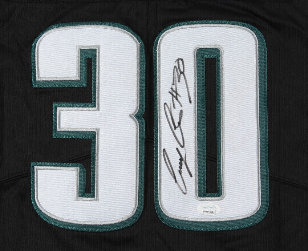 Corey Clement Signed Philadelphia Eagles Super Bowl LII Jersey (JSA COA)